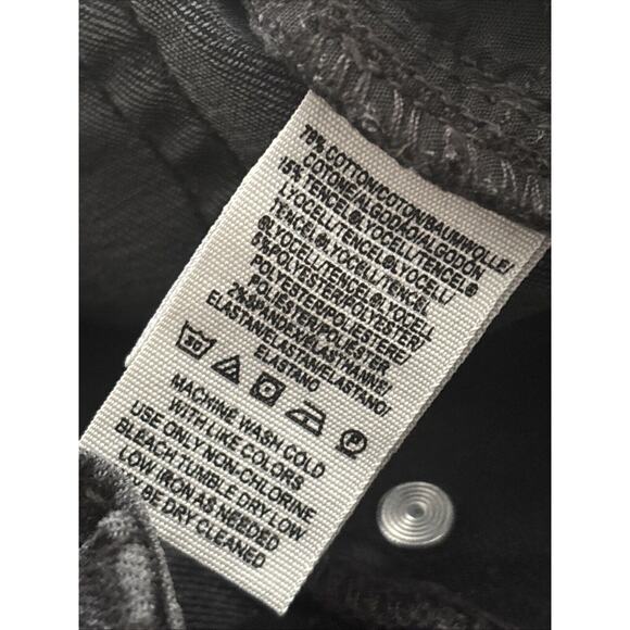 Free People Black Skinny Jeans Women's 28 Slim Denim Pants - Picture 5 of 11